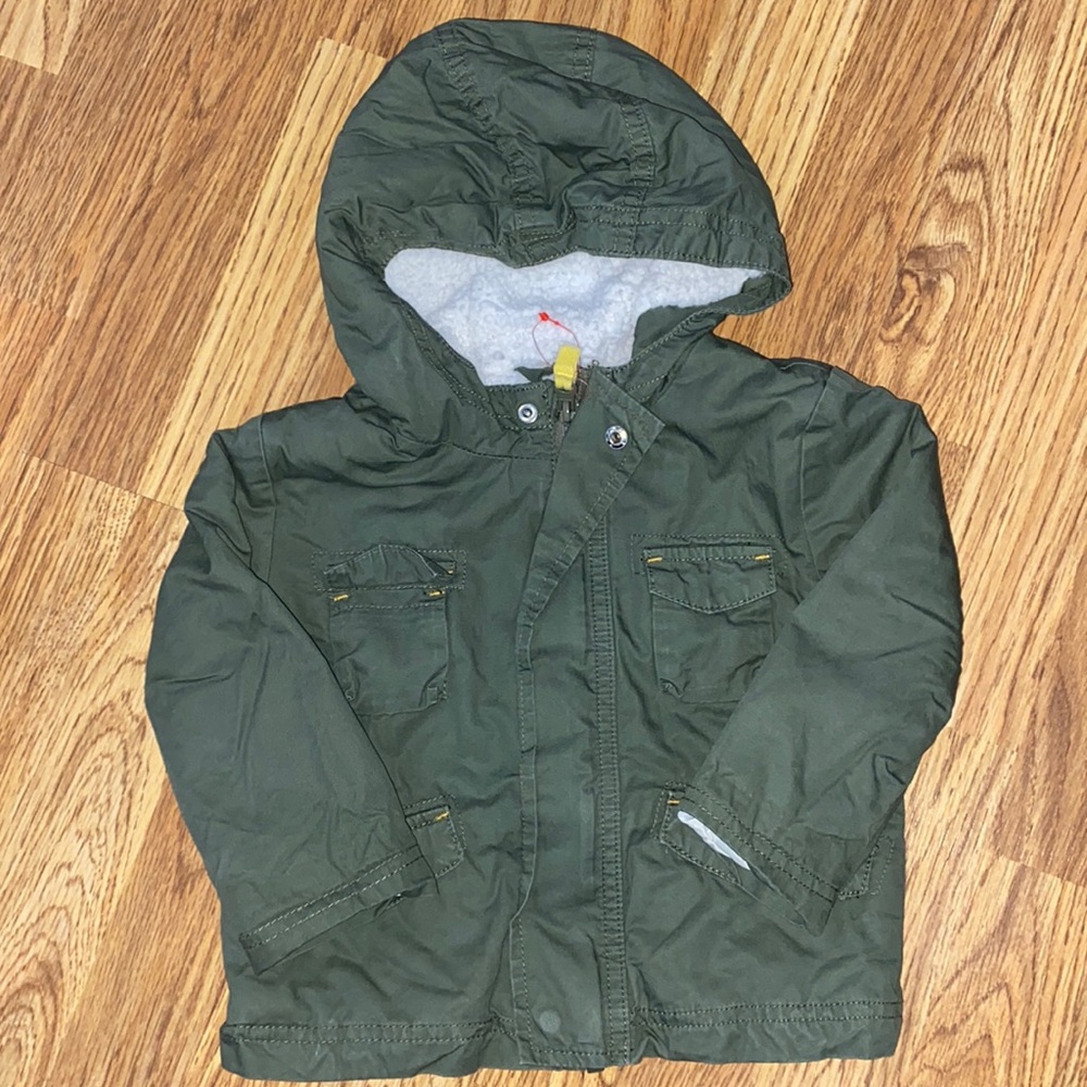 Cat & jack utility fleece lined jacket 18 months